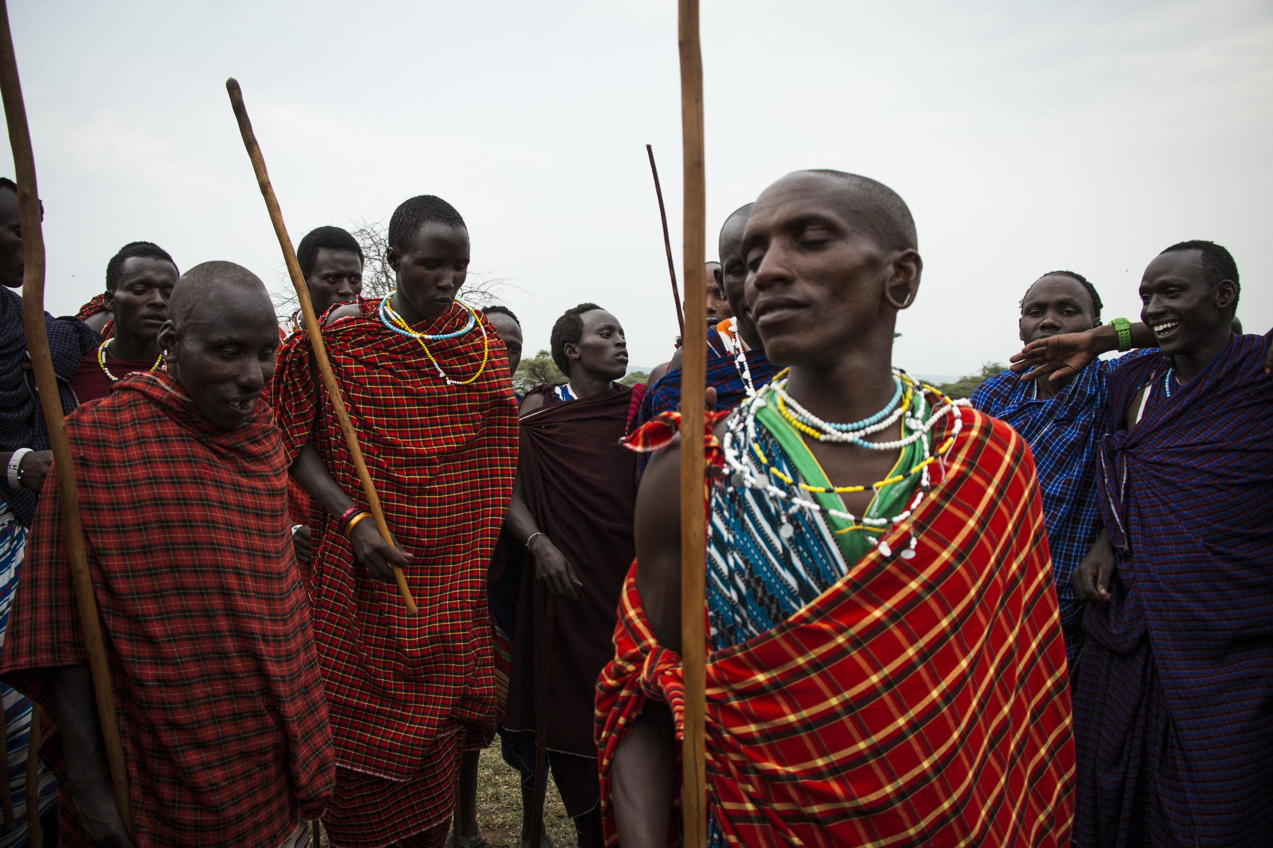 Maasai Warriors at Wedding 6 Color .jpg