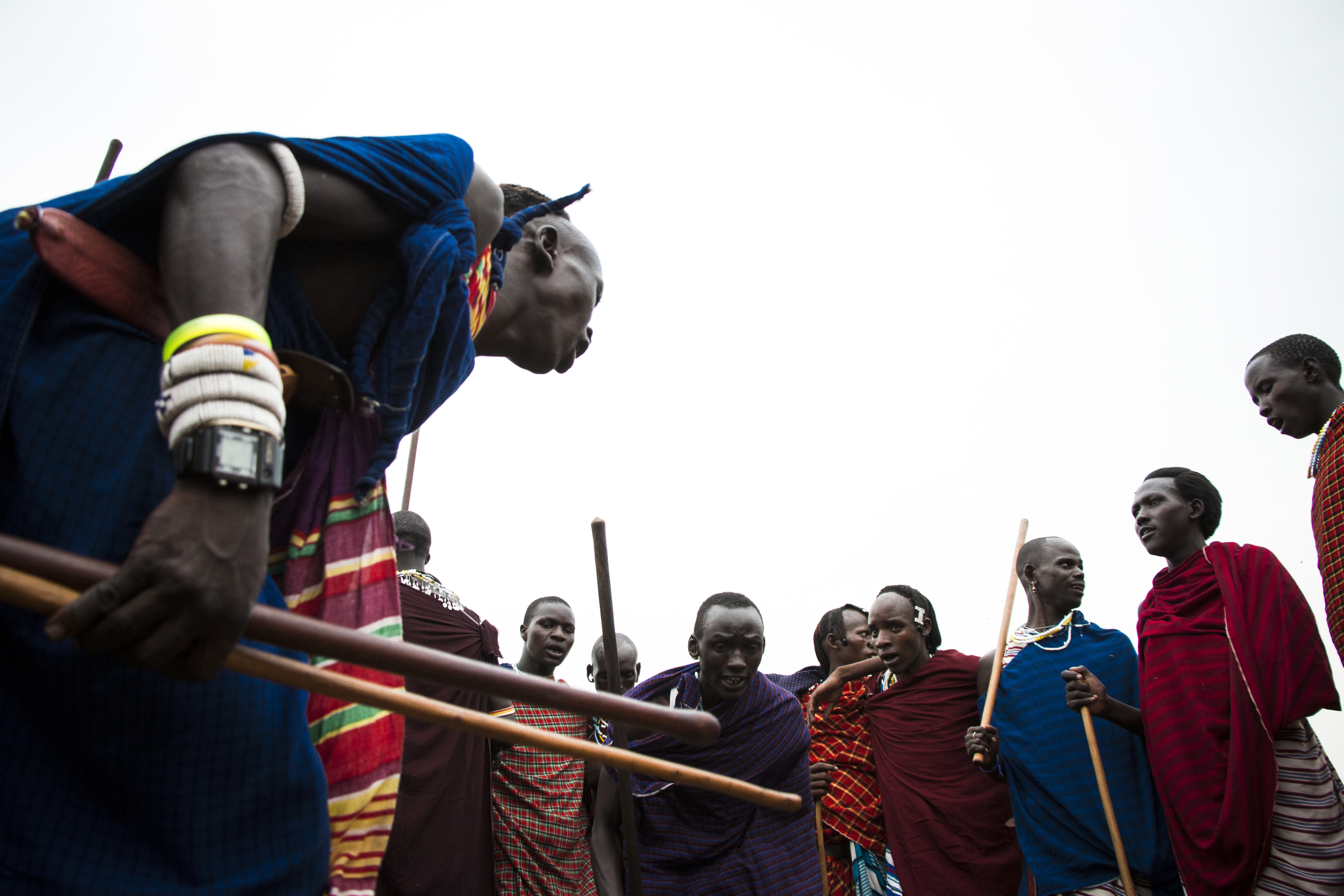 Maasai Warriors at Wedding 9 Color .jpg