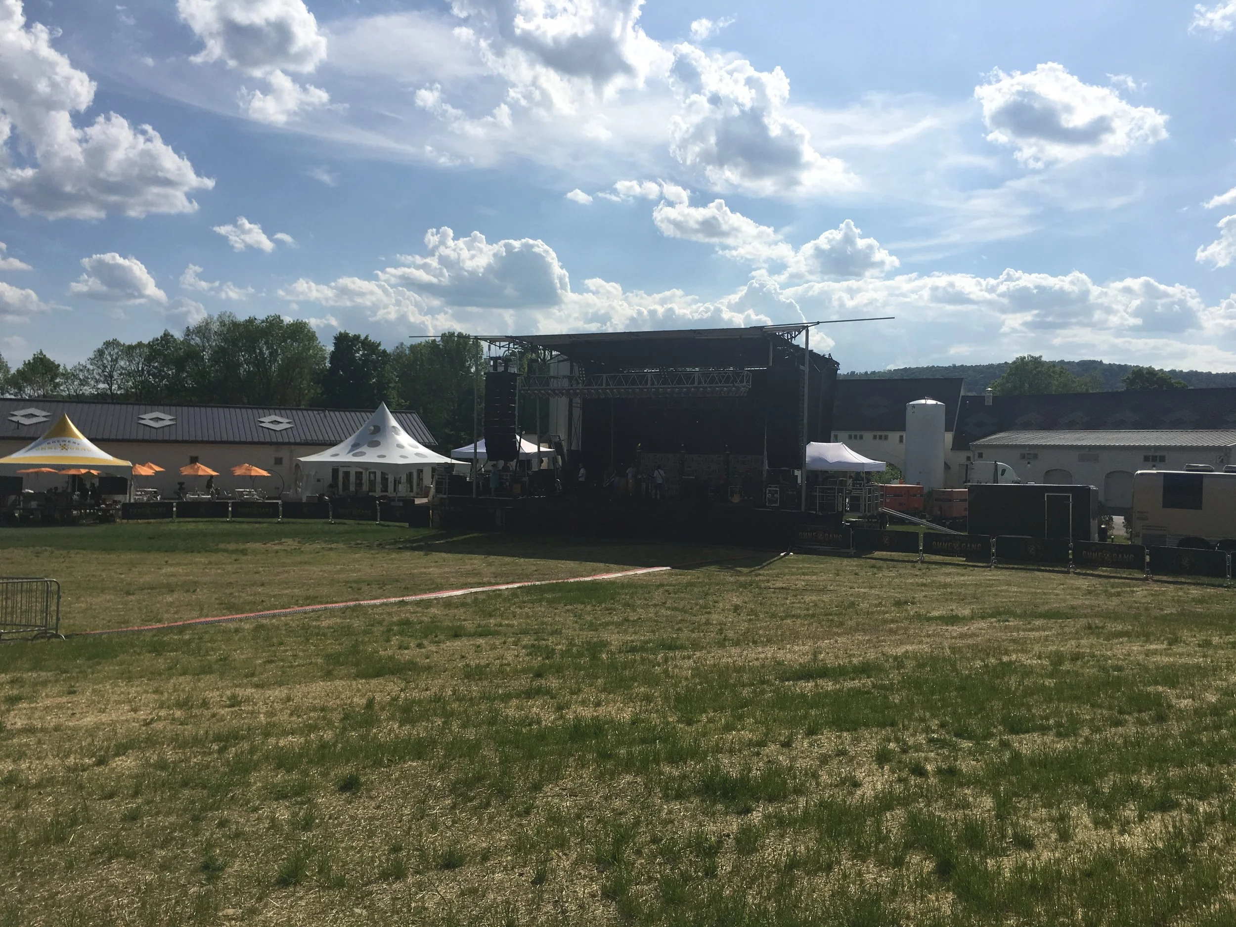 Brewery Ommegang Set-Up