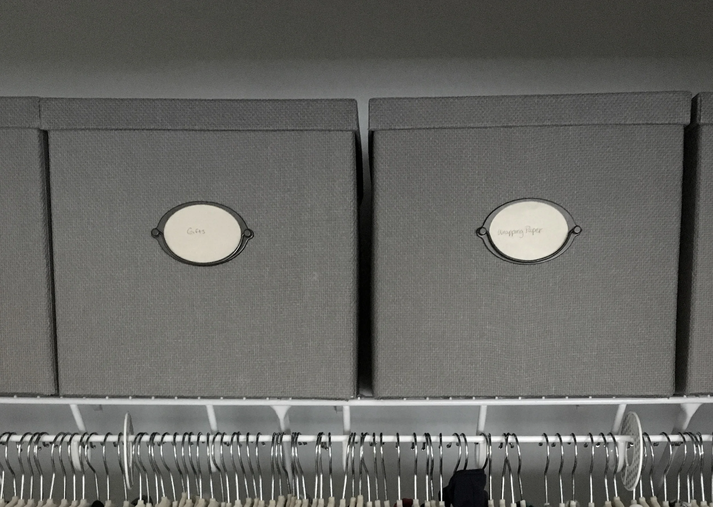 Storage boxes: Ikea