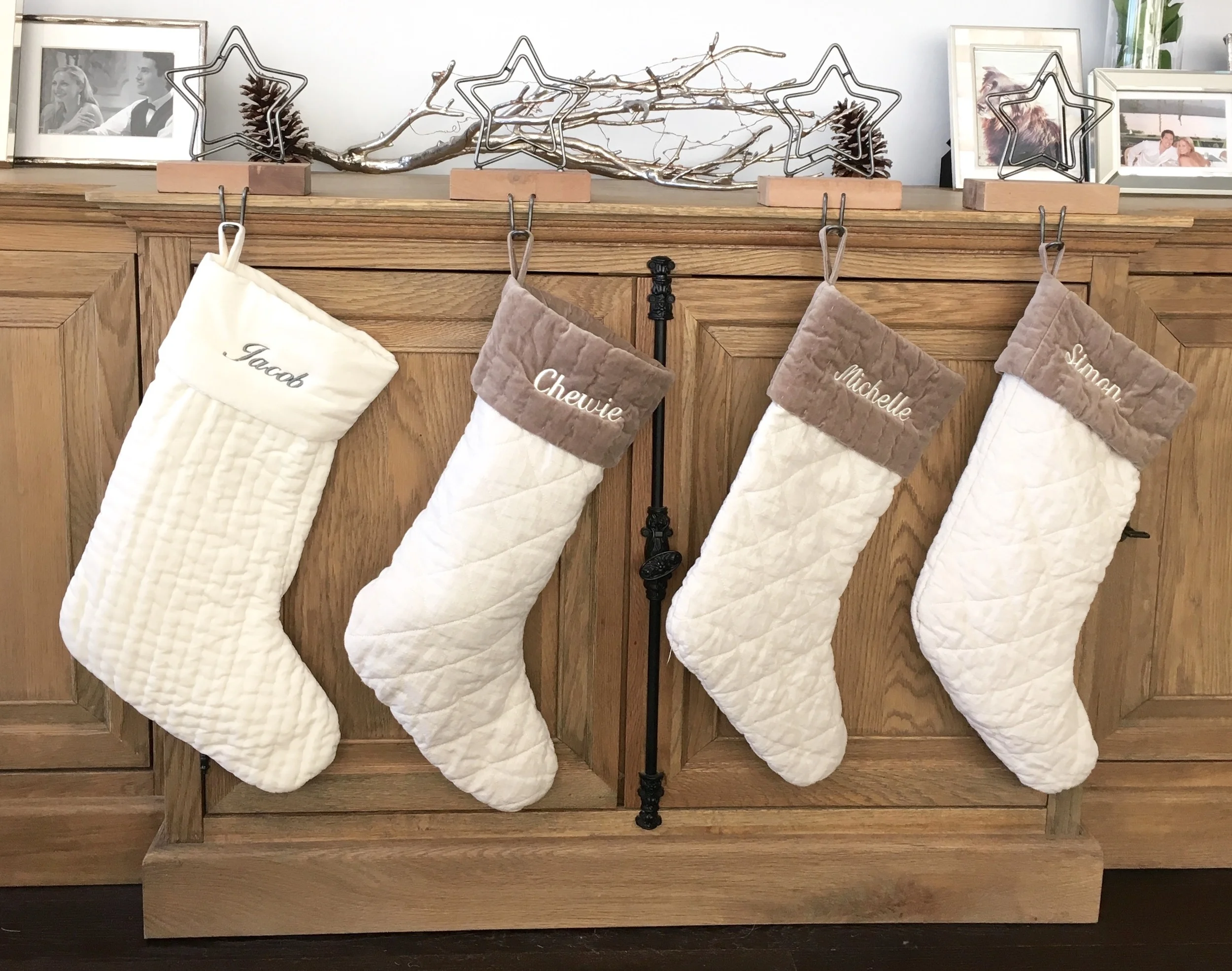 Personalized stockings for the whole family