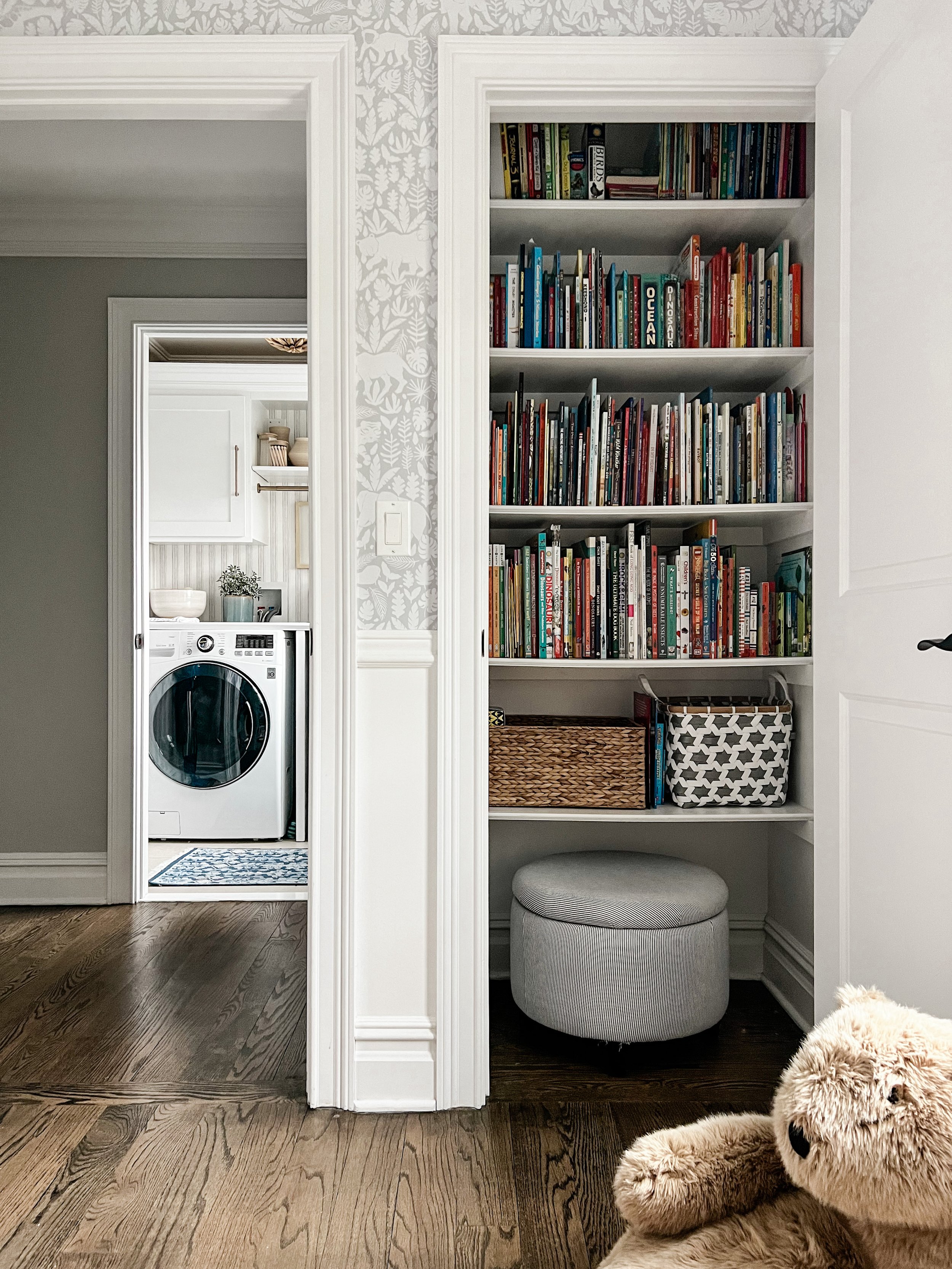 Jacob's Book Closet.