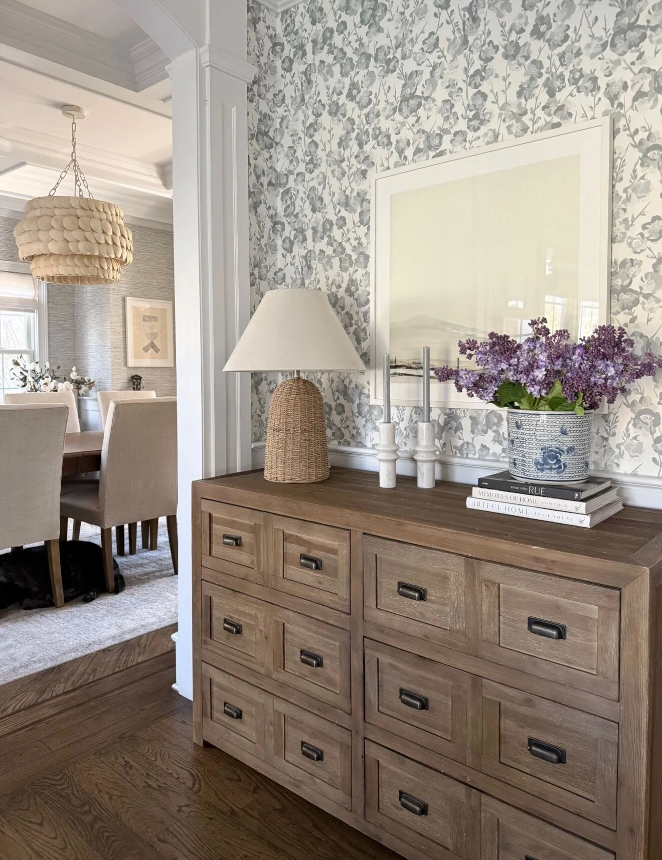 I love using dressers in every room (not just bedrooms!). There are so many beautiful options out there in various styles, shapes and sizes &mdash; the perfect way to add beautiful storage to a dining room, entryway, living room or home office. Swipe