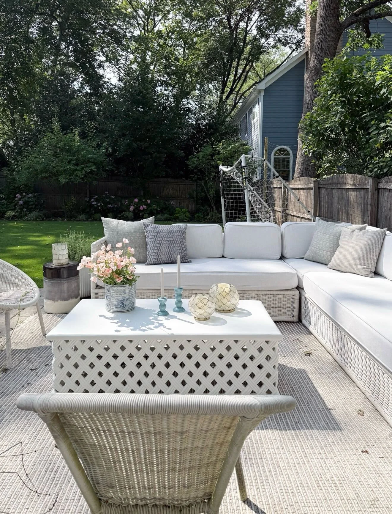 Outdoor living and summer entertaining made easy! Invest in pieces that you truly love and you&rsquo;ll be set for years to come. Linking what we own (most is on major sale right now and ships quickly!)

Comment SHOP below to receive a DM with the li
