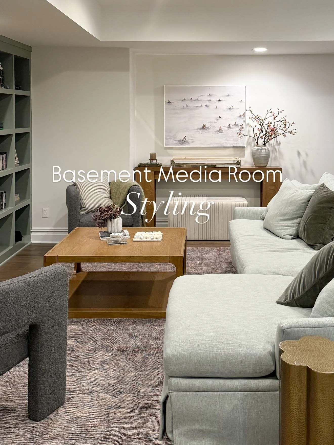 A little basement refresh! Swipe to see what&rsquo;s new (and how this space originally started&hellip;)

Comment SHOP below to receive a DM with the link to this post on my LTK ⬇ https://liketk.it/6bUja

basement design, basement makeover, basement 