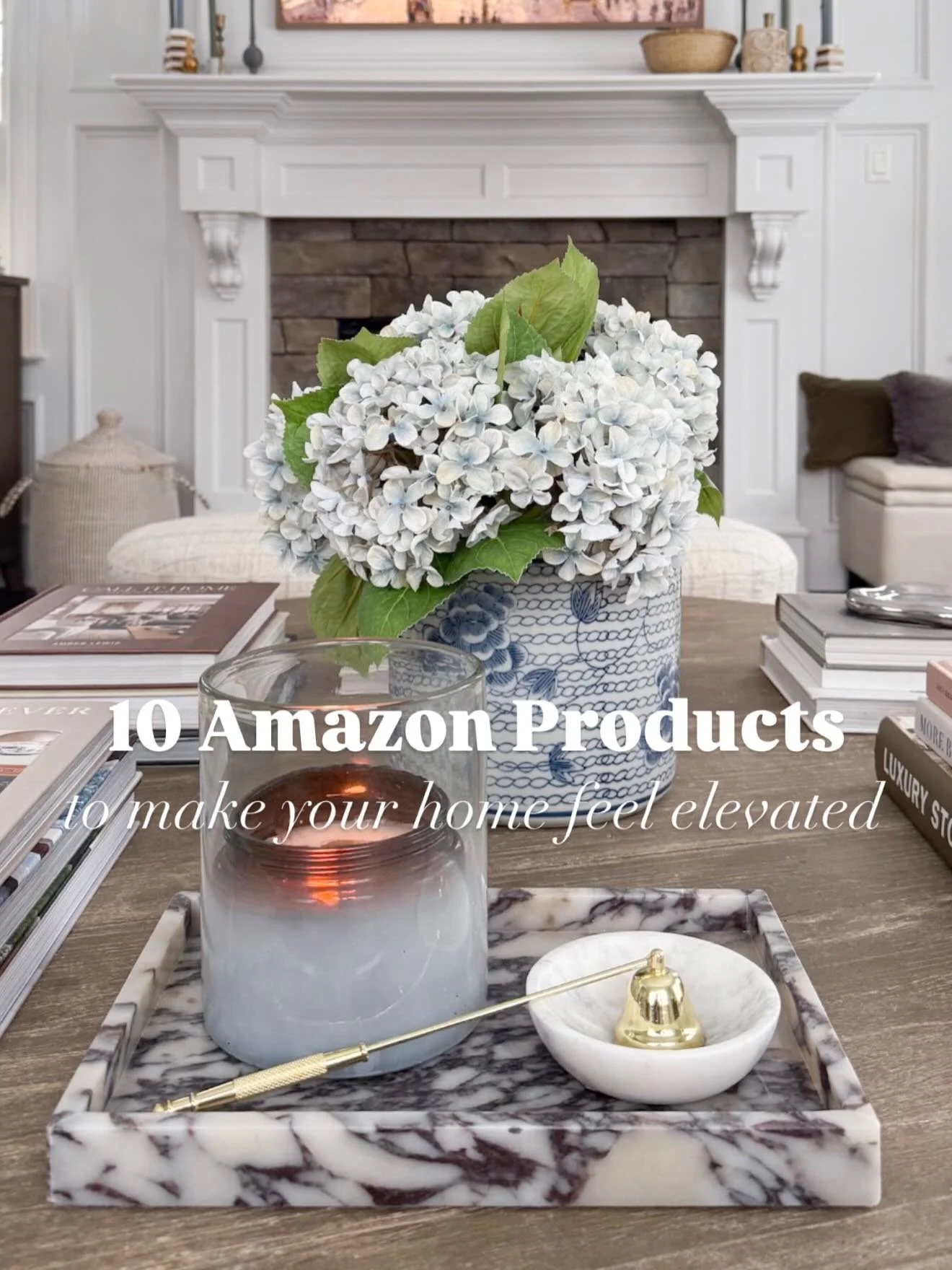 10 of my favorite Amazon finds to make your home feel elevated 🙌🏻

Comment SHOP below to receive a DM with the link to this post on my LTK ⬇ https://liketk.it/6d1kM

Lighting, coffee table books, greenery, accessories and decor to mix seamlessly in