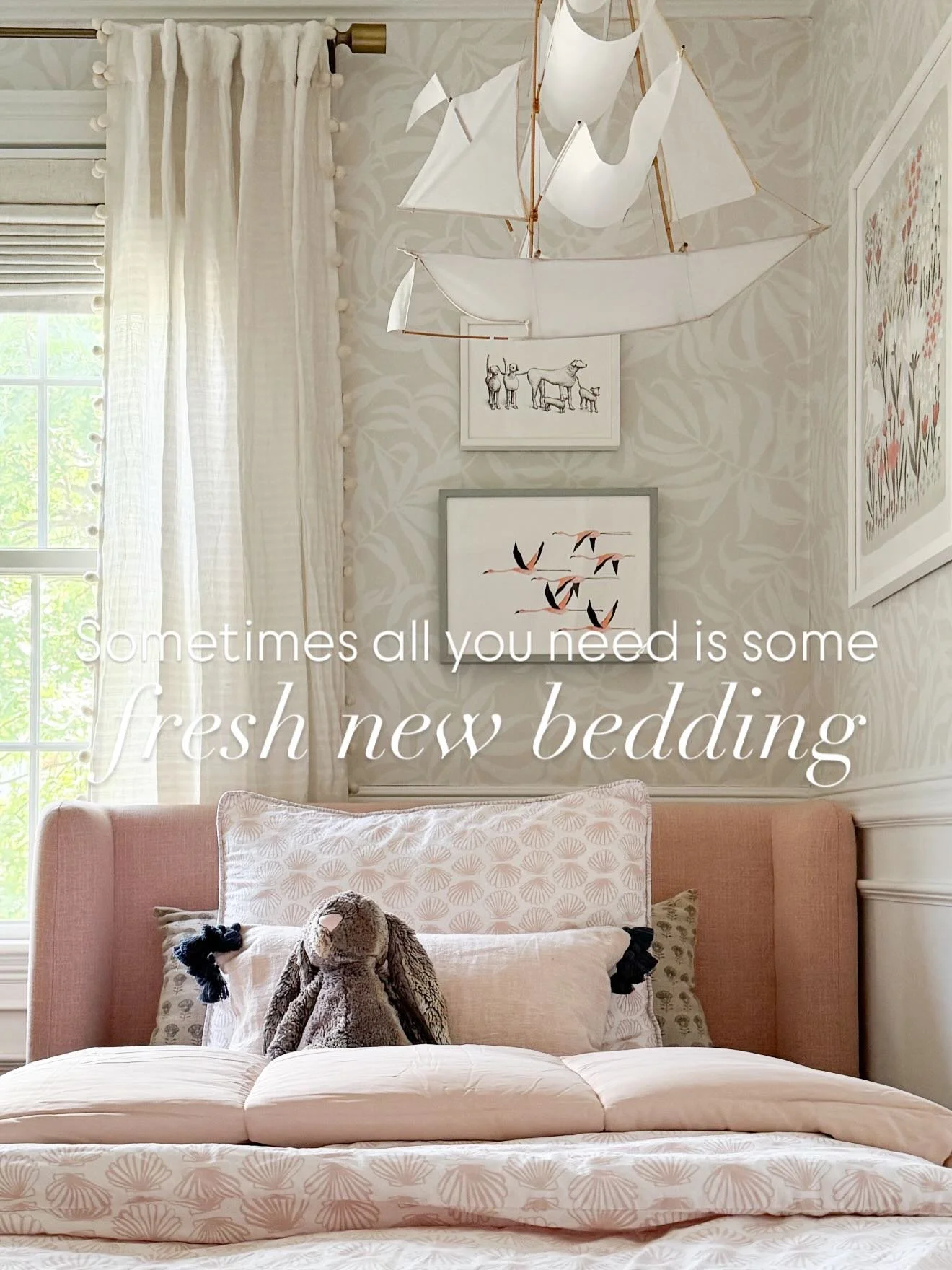 Sometimes all you need is some fun, fresh bedding to help pull a bedroom together and this new set from @lewisishome is just that!

Comment SHOP below to receive a DM with the link to this post on my LTK ⬇ https://liketk.it/6fwSJ #LTKKids #LTKHome #L