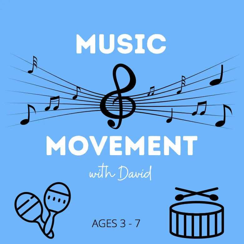 Music & Movement with David Logo