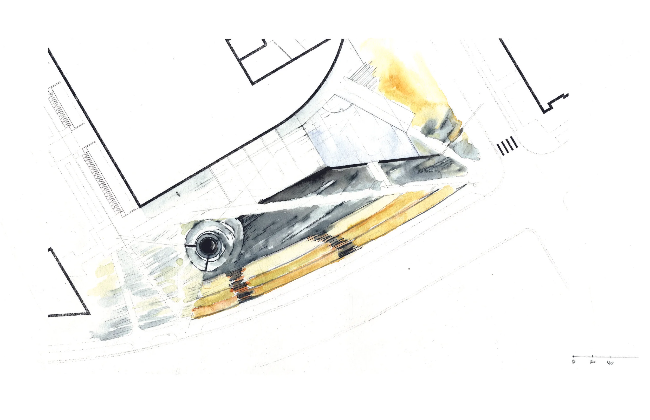  Terracing concept diagram. 