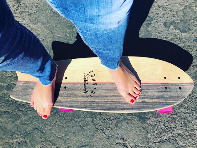 Start your weekend off with cruisin a Koastal skateboard #weekend #koastal