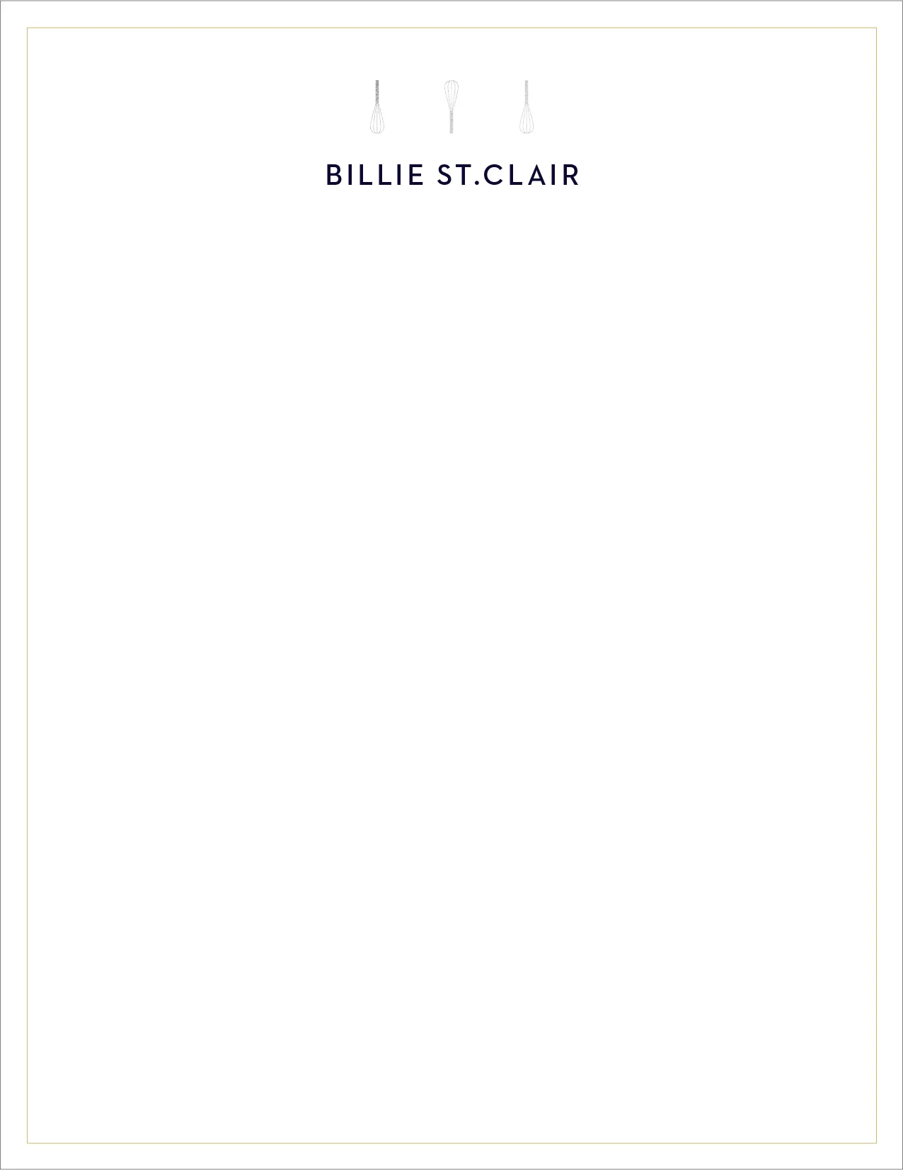 personalized business stationery