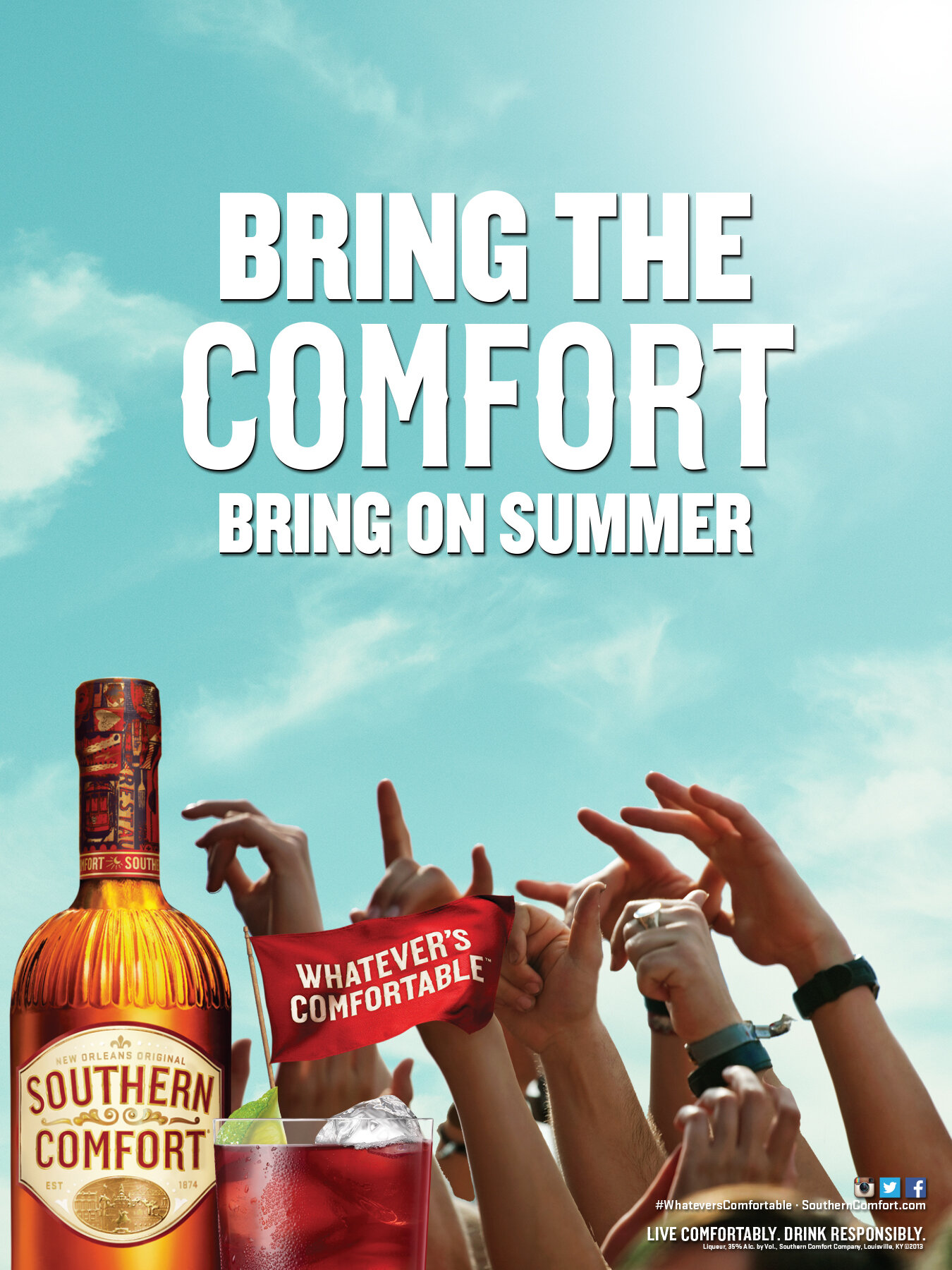 Southern Comfort Summer Key Visual