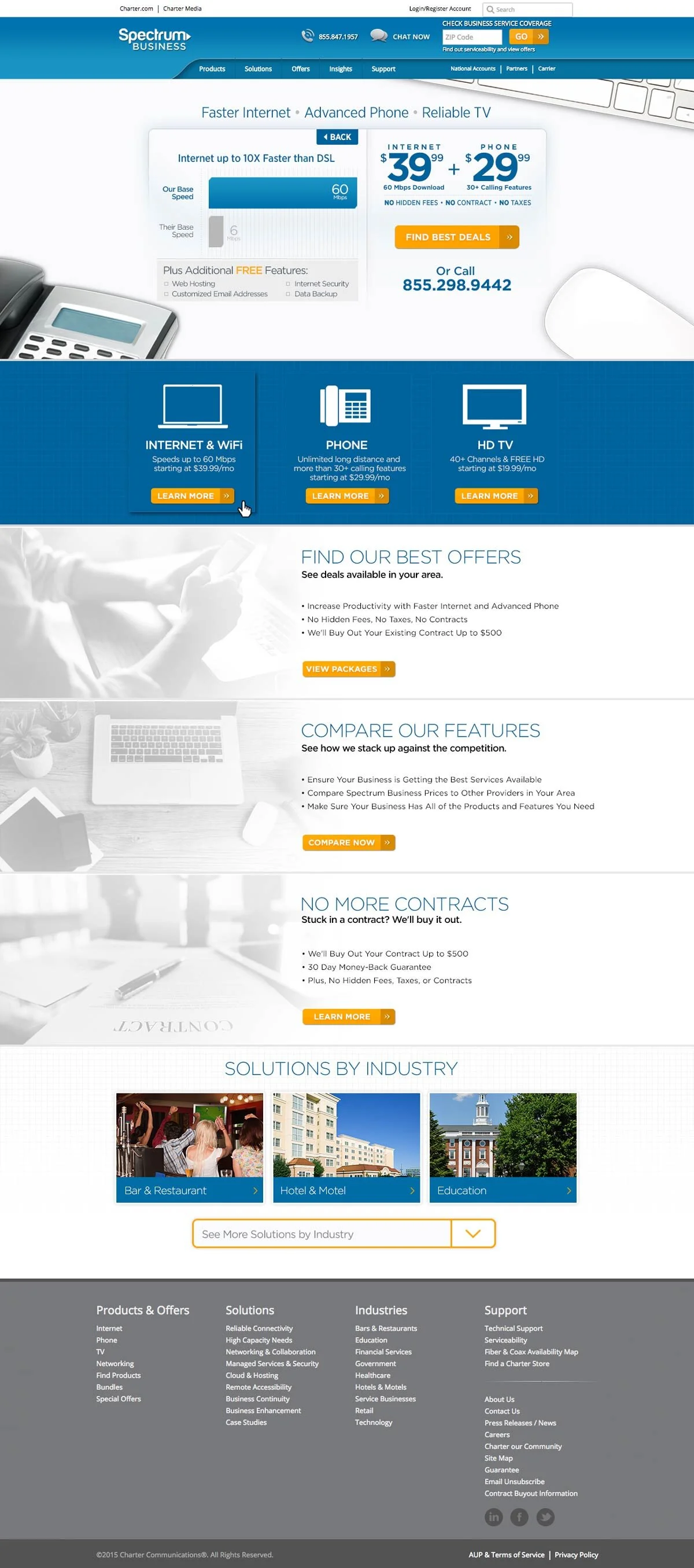 Charter SB - Homepage + Hero Graphic: Productivity