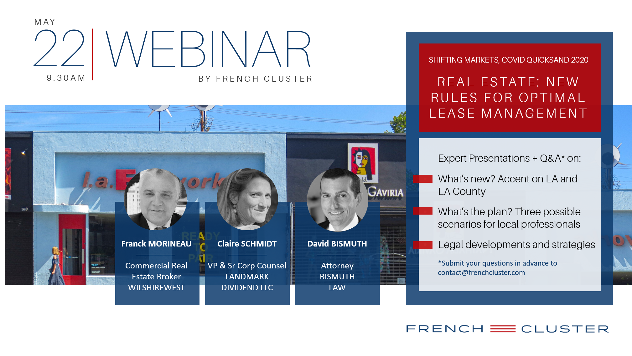 WEBINAR COVID & Commercial Real Estate New Rules for Optimal Lease