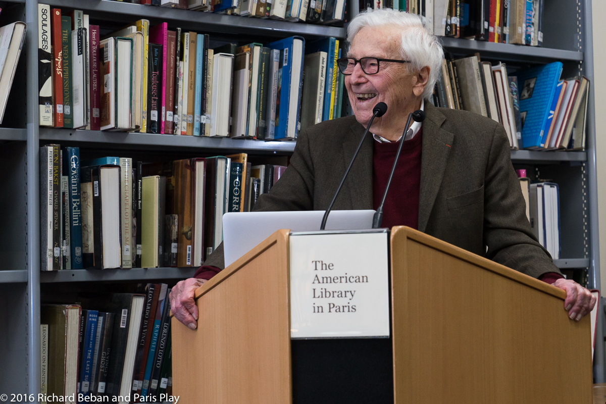 John Morris, 99, may have edited the Robert Capa photograph of Omaha Beach on Linda's book cover.