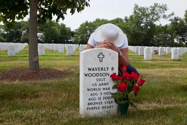 Waverly Woodson was nominated for the Medal of Honor. He never received it. He is buried at Arlington National Cemetery. Photo: Linda Hervieux
