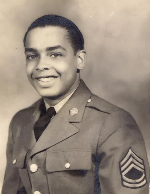 Sgt. Allen Jay Coles, Jr., landed on Omaha Beach on D-Day. 