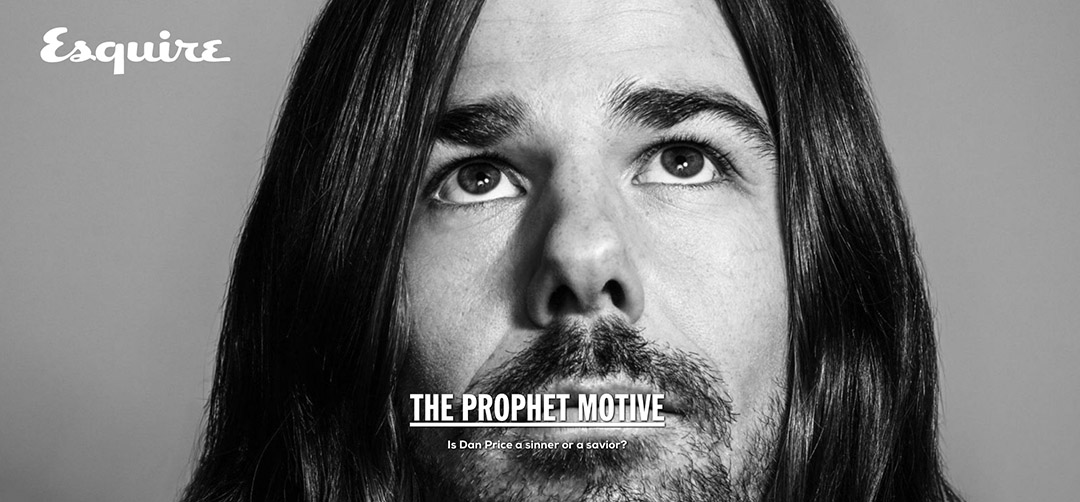 Esquire interview with Dan Price (Photo Peter Yang)