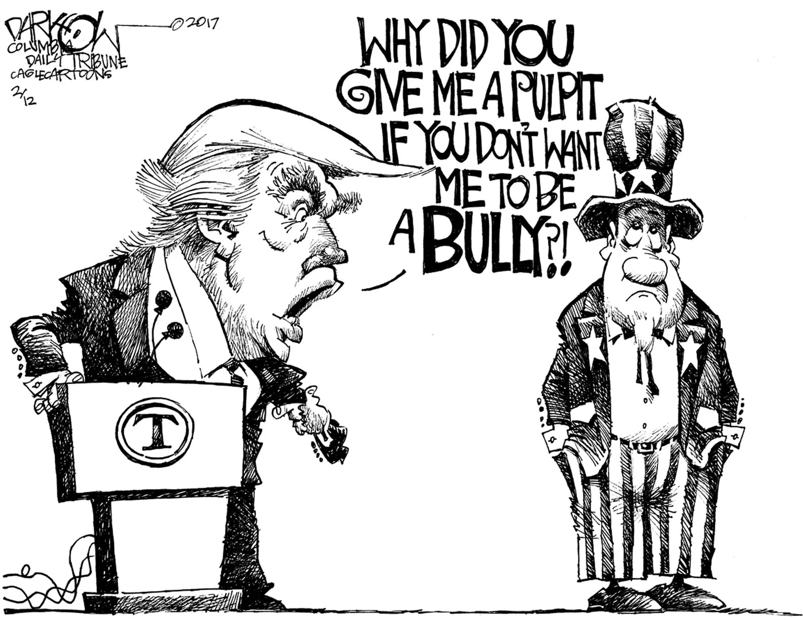 The Bully Pulpit Needs Some Bullishness.