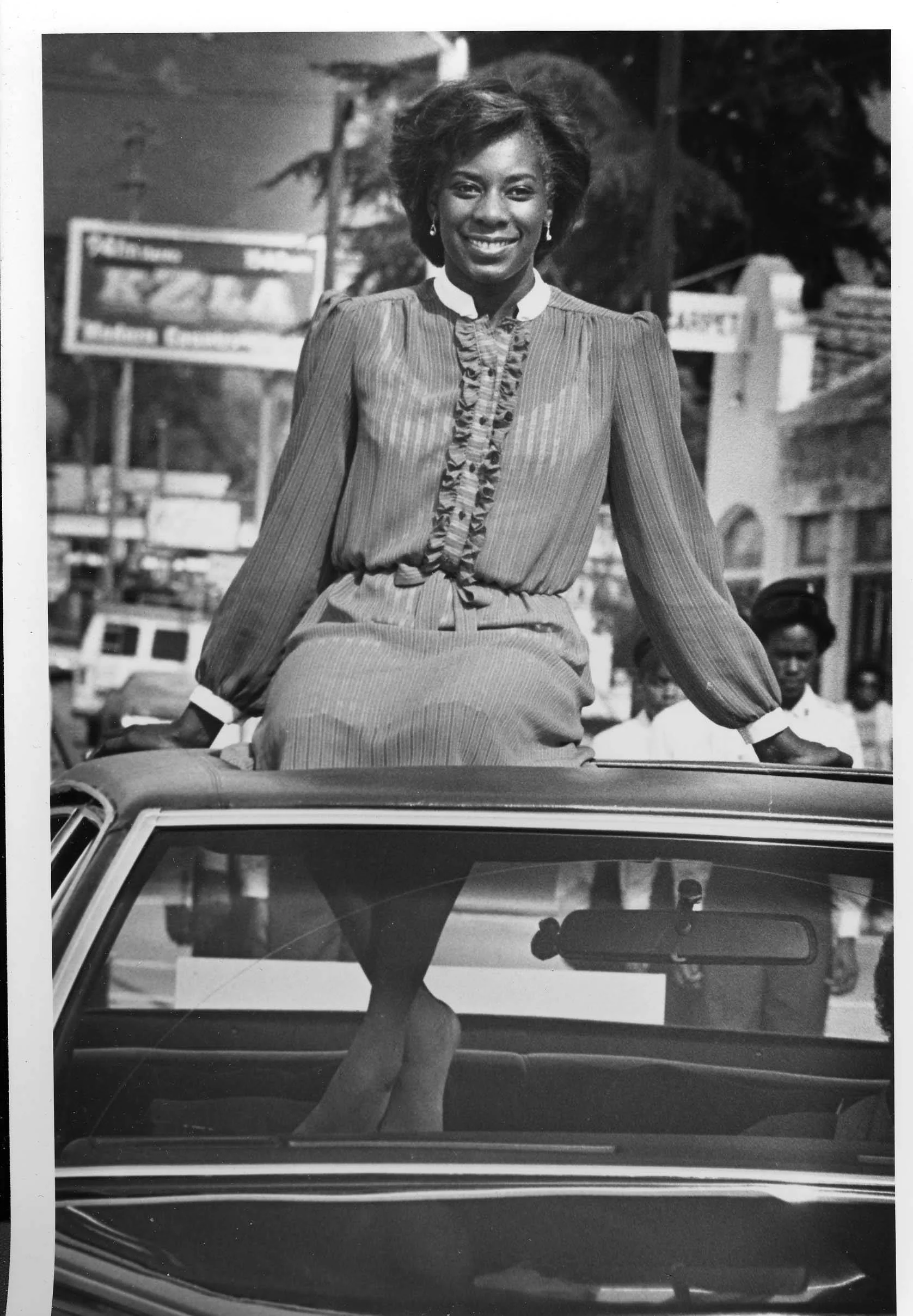 Loretta Thompson-Glickman after being elected mayor of Pasadena in 1983 (Photo/Unknown)