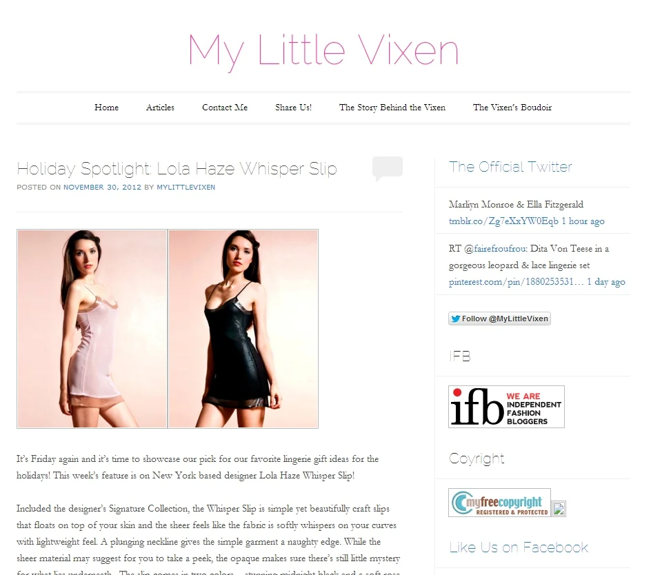 My Little Vixen