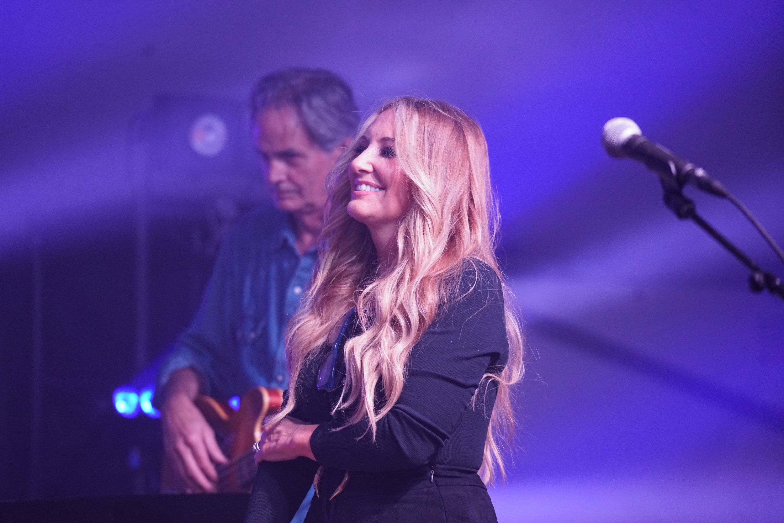 Lee Ann Womack and Jim Lauderdale by Thomas Liddell Music City Roots (2).JPG