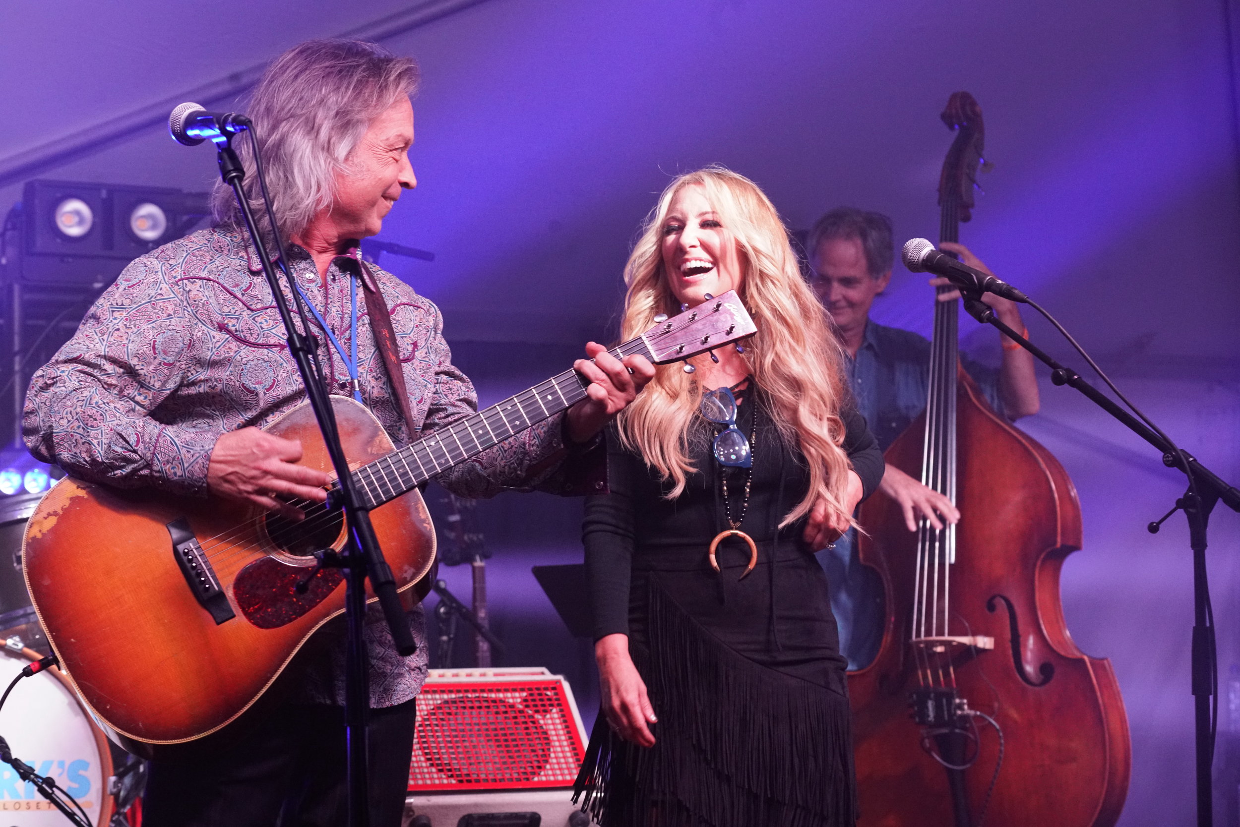 Lee Ann Womack and Jim Lauderdale by Thomas Liddell Music City Roots (6).JPG