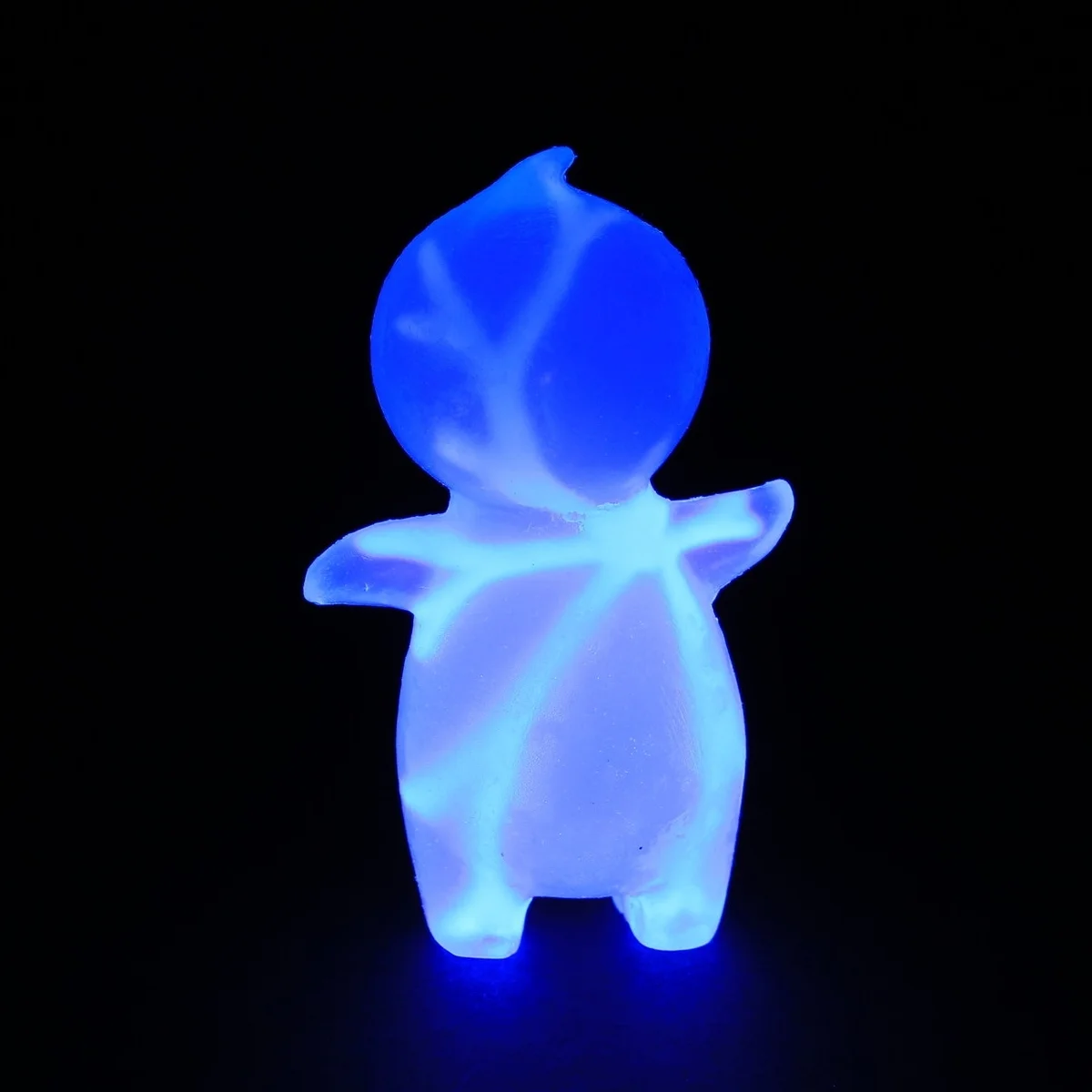 Figurine Under UV Light