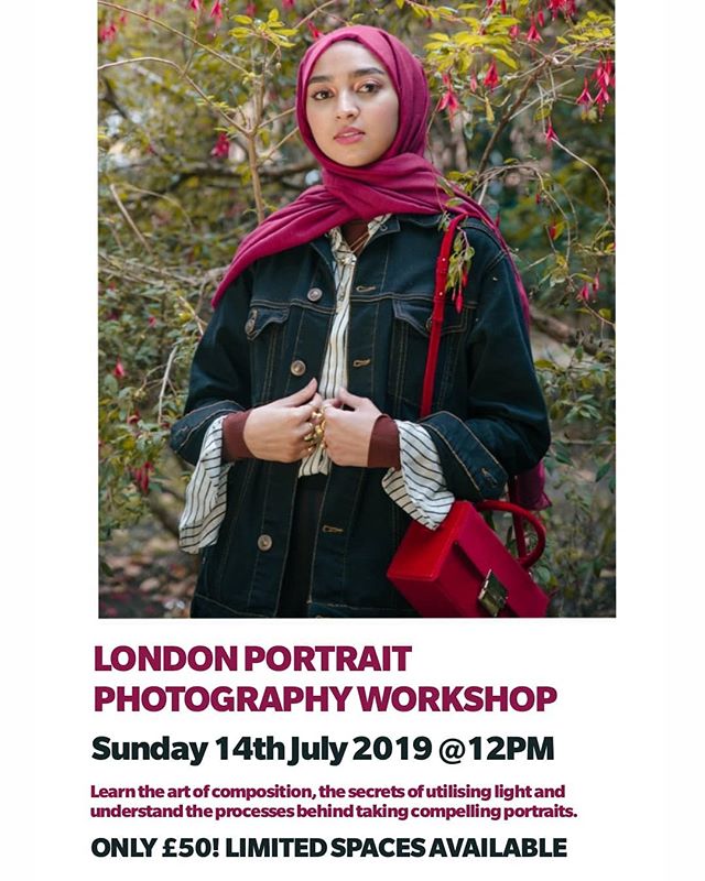 Come and learn with me!
This Sunday 14th July. A one day exclusive street portrait workshop in London. Covering the art of composition, the secrets of utilising light and an in depth showcase of my processes behind taking compelling portraits. Also i