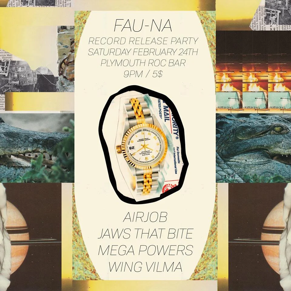 F A U - N A Record Release Party|The Plymouth Roc, Plymouth, MI