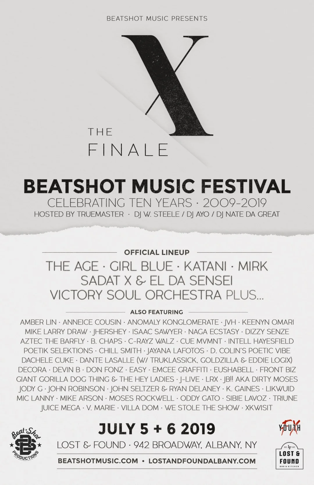 Beat Shot Music Festival: Dante Lasalle & More // Albany, NY