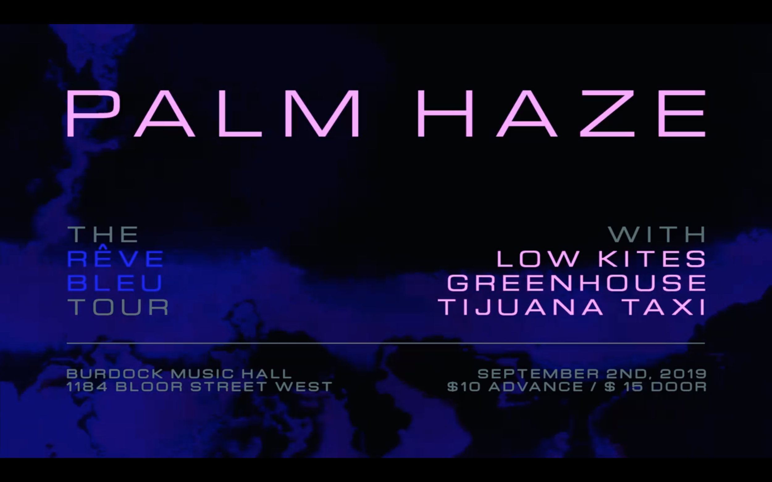 Palm Haze // Burdock Music Hall, Toronto