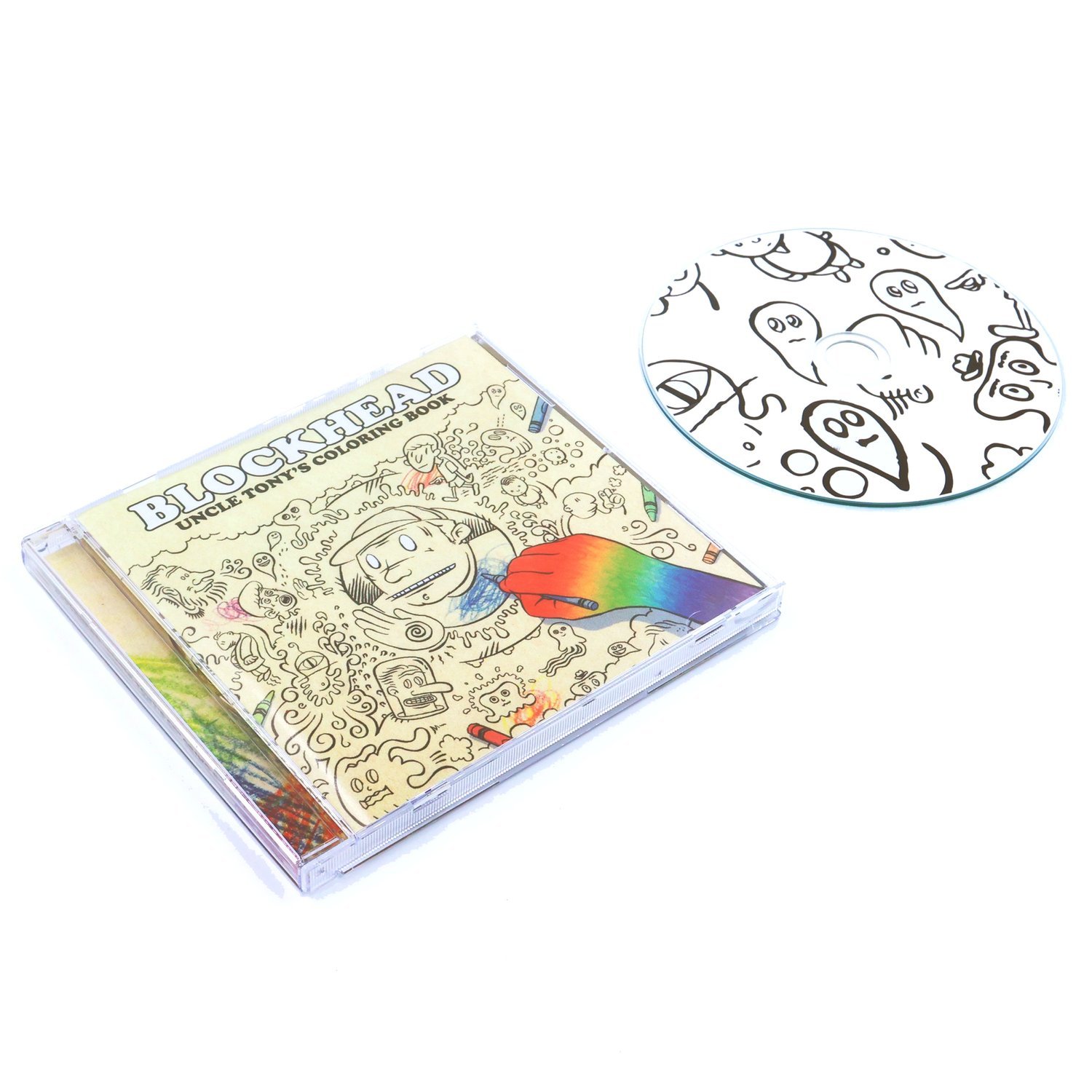 Blockhead - Uncle Tony's Coloring Book (CD) – $10.00