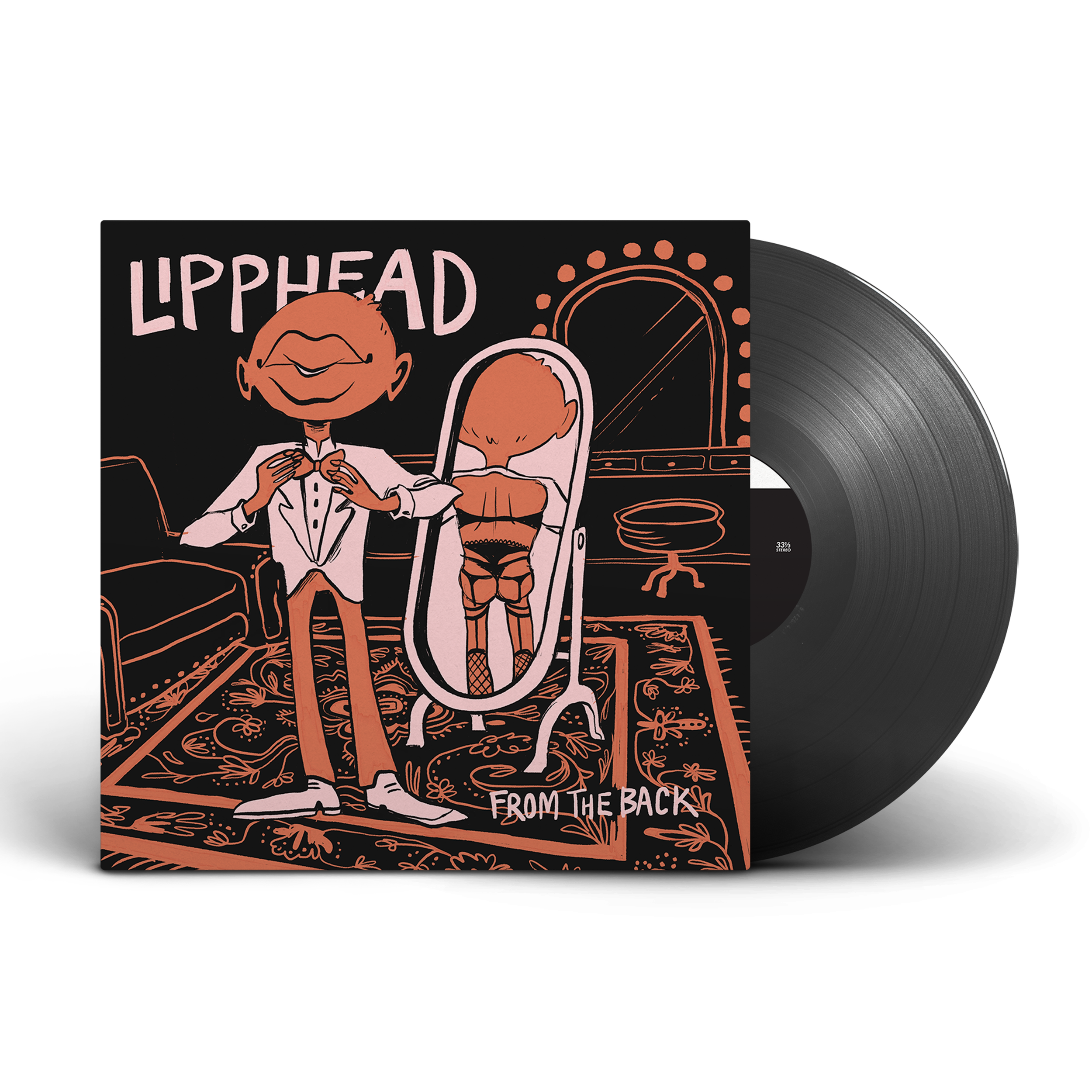 Lipphead - From The Back (Vinyl - Black) – $20.00