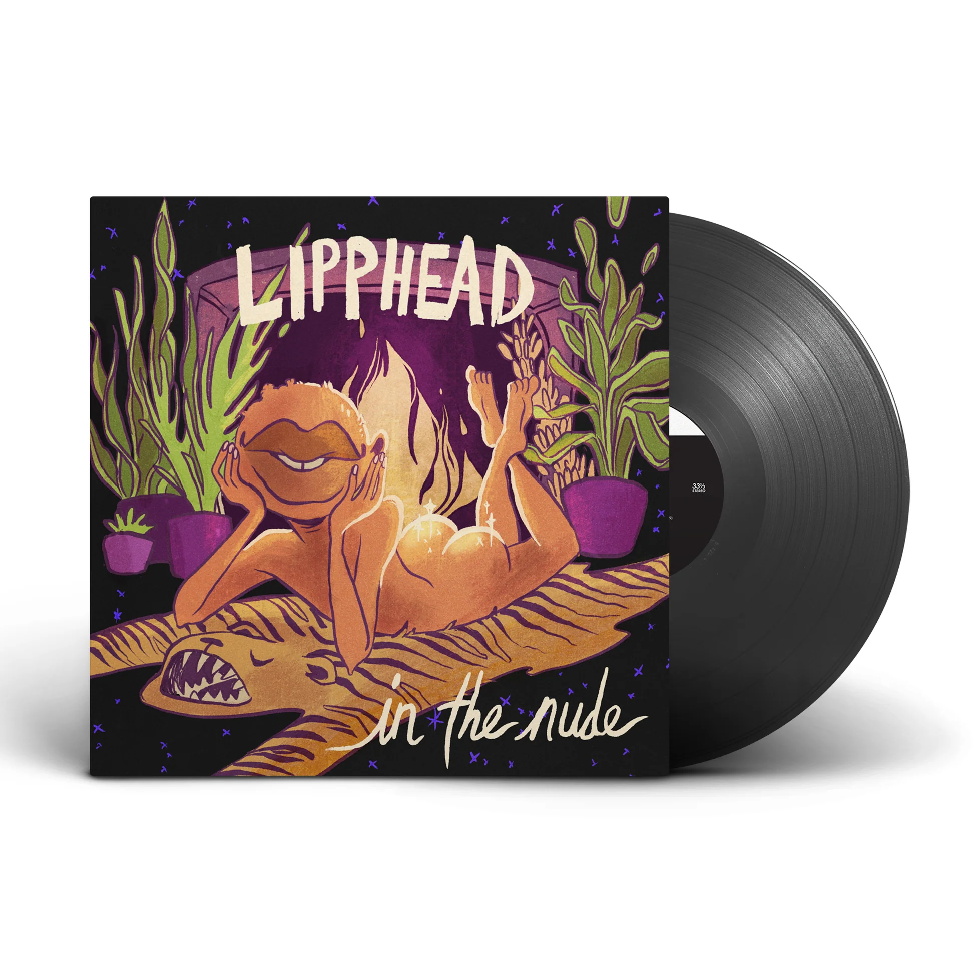 Lipphead - In The Nude (LP - Black) – $20.00