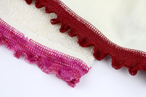 serger lace tutorial step 10