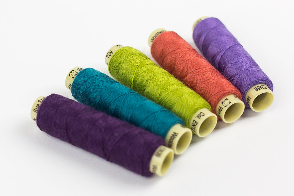 Wonderfil Eleganza Wild Fire Color 224 5g 42 yards Size 8 weight EL5G-224 Sue Spargo Color Palette Embroidery Thread