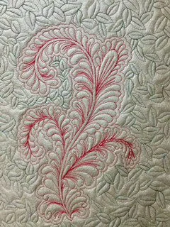 Quilting on Unusual fabrics- Polypropylene Stitched by Julie Plotniko using Accent and Tutti
