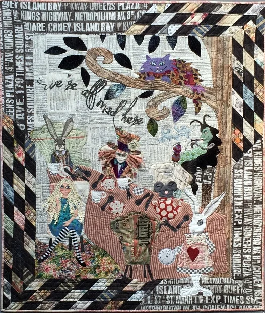 'The Mad Hatter's Tea Party' With WonderFil's Ellana™, Eleganza™ and Tutti™