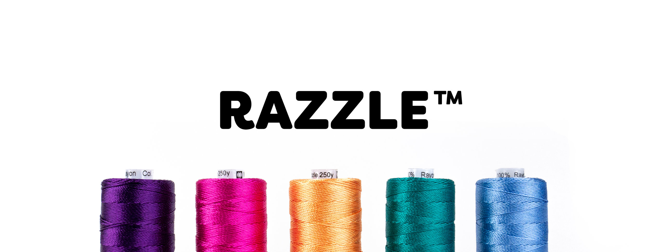 Orange This sturdy 6-ply 100% rayon thread is comparable in weight to a #8 perle cotton. WonderFil Specialty Threads Razzle 