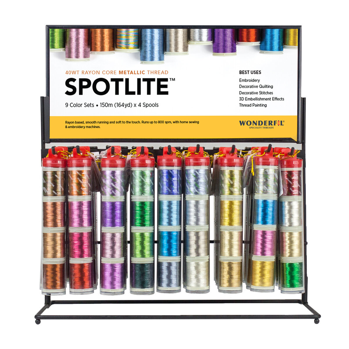 WIRE RACK DISPLAYS