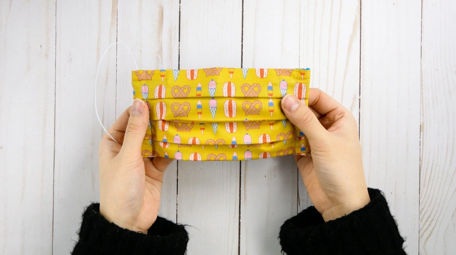 Easy DIY Face Mask With Filter Pocket & Fitted Nose Crimp