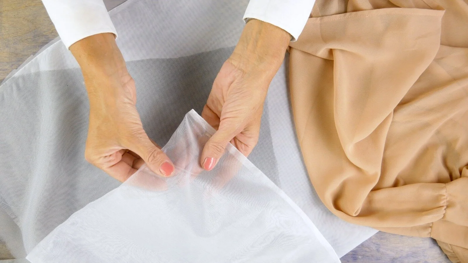 How to Sew Lightweight or Sheer Fabrics (Organza, Tulle, Chiffon)