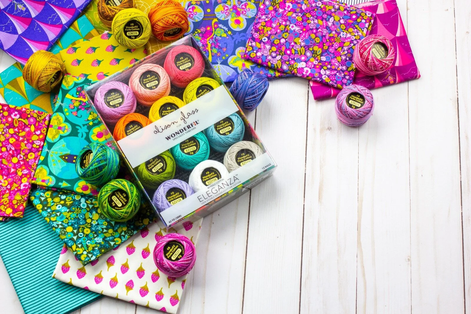 Introducing Alison Glass Eleganza™ Perle Cotton