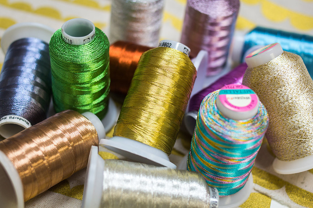 WonderFil Specialty Threads - How to Sew With Metallic Threads