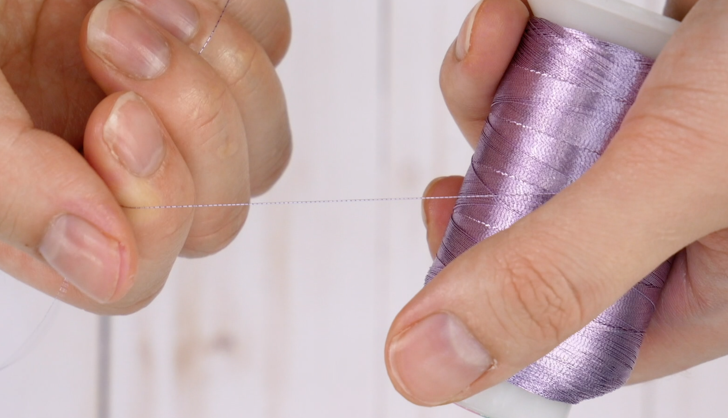 How to Sew with Metallic Thread 