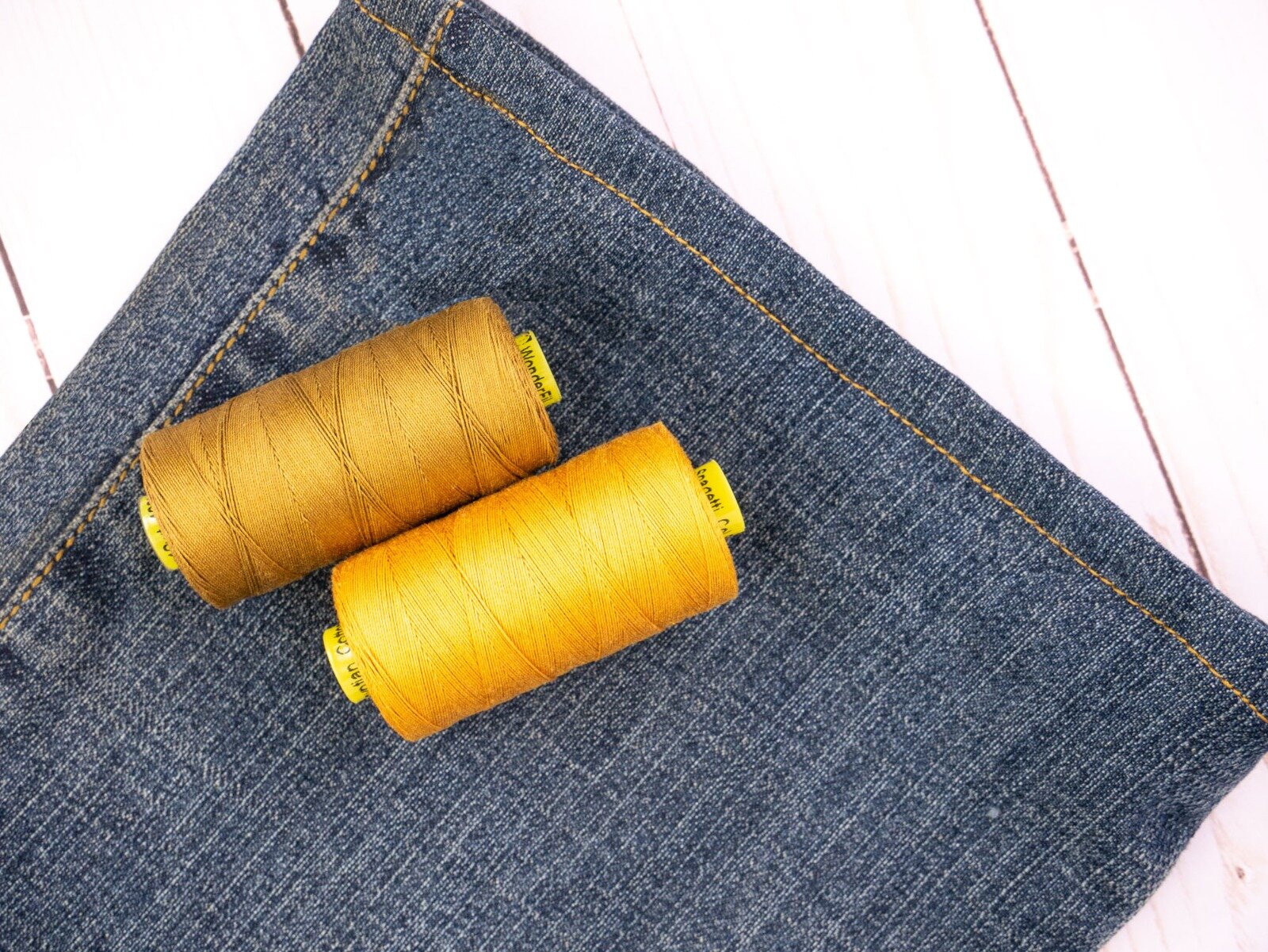 WonderFil Specialty Threads - The Easiest Way to Hem a Pair of Jeans