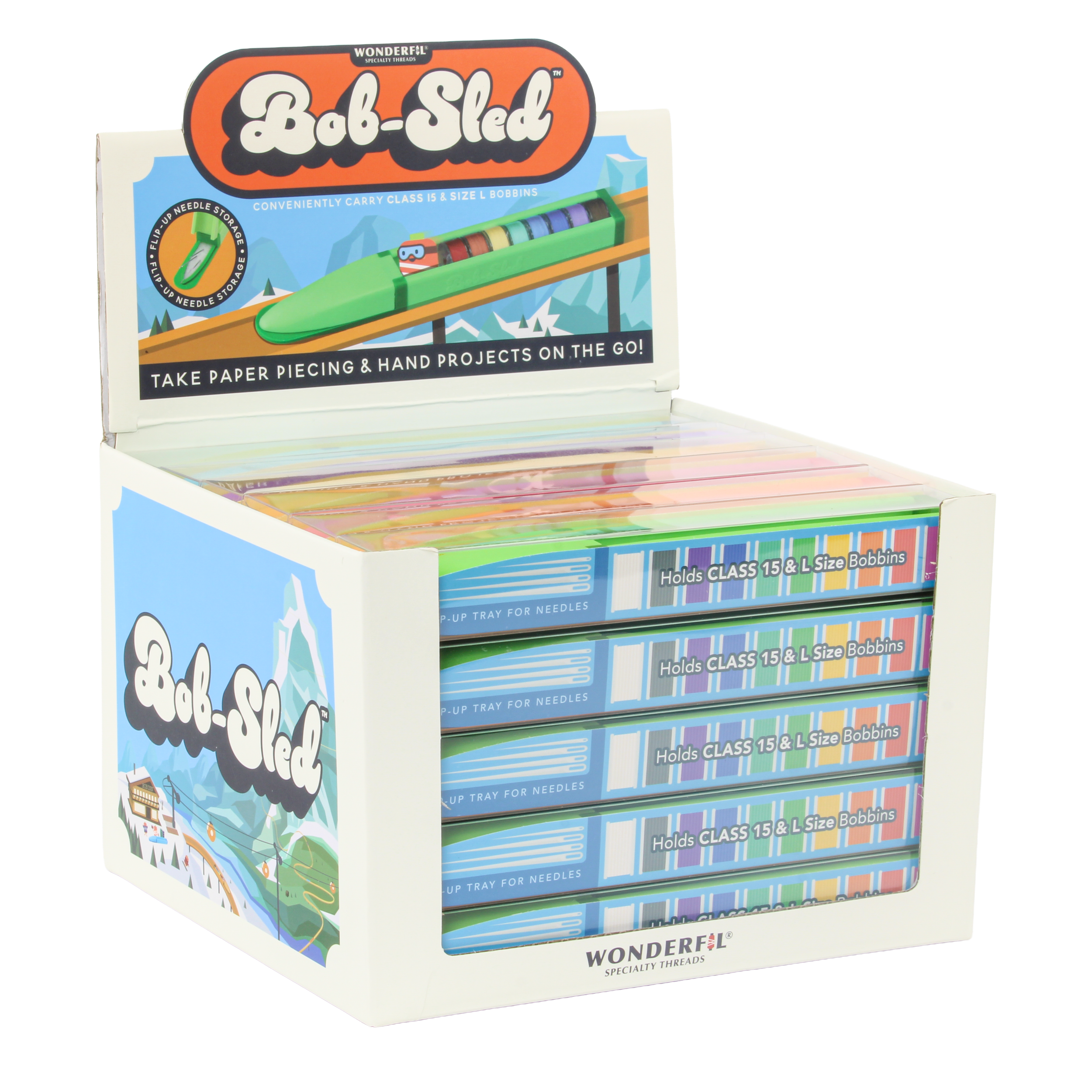 Bob-Sled™ Pop-Up Counter Display