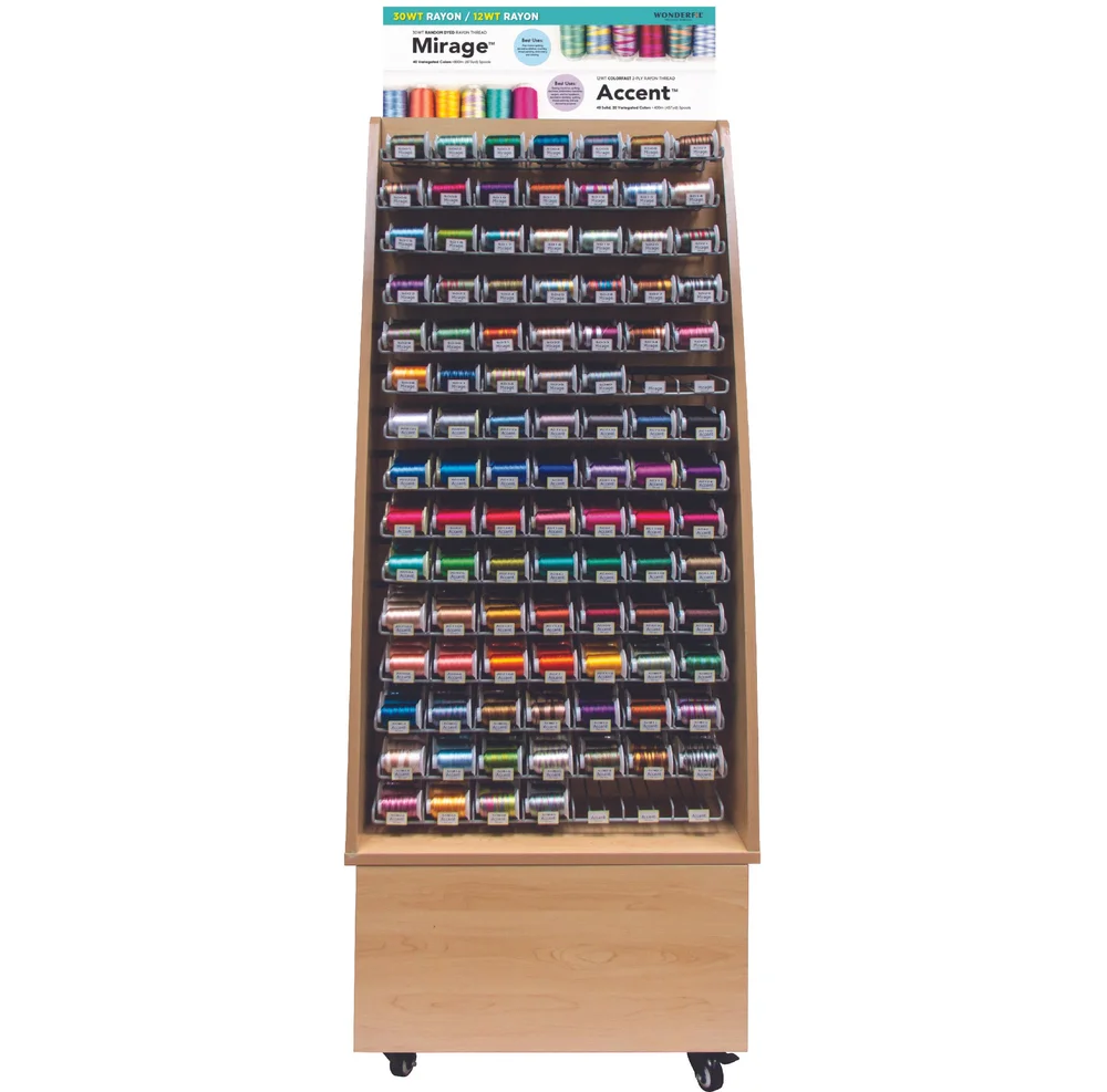 Splendor 1-Sided Wall Display - WonderFil