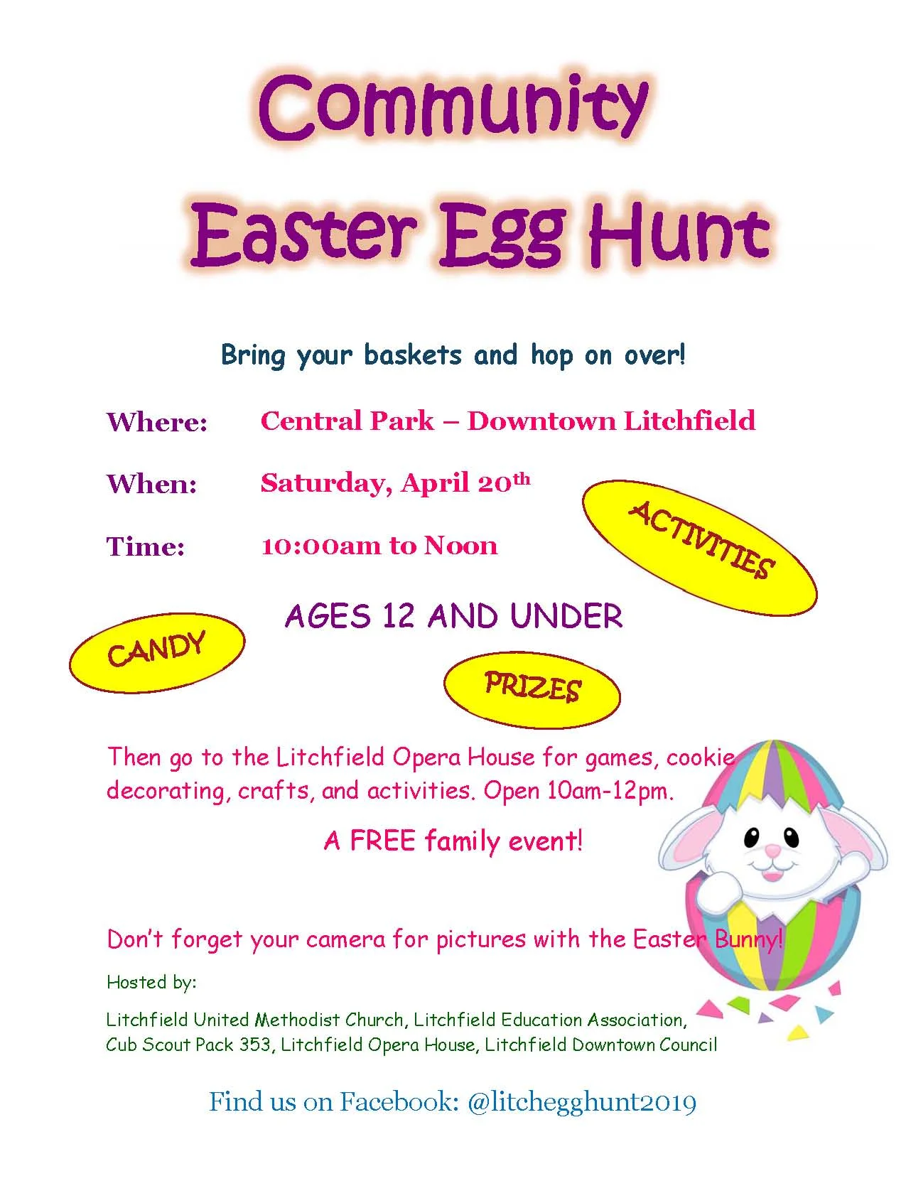 Community Egg Hunt in Central Park